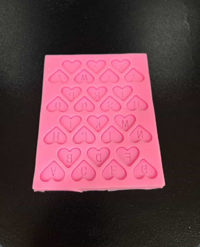 alphabet-heart-mold Standard - Cubicle LB