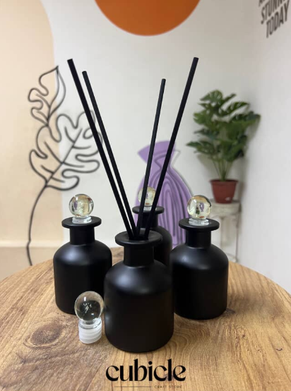 Black Mat Diffuser Jars