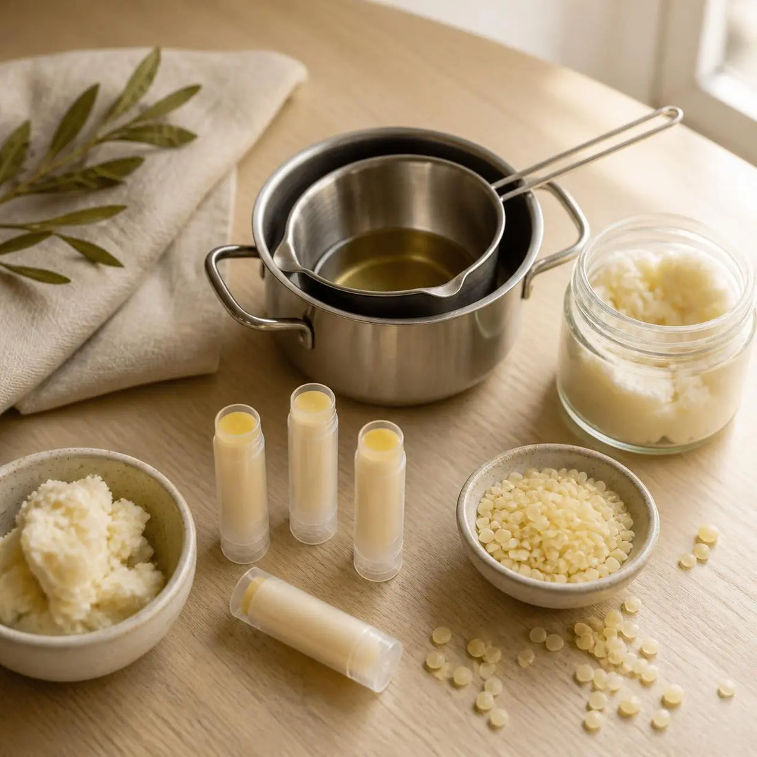 How to Make Lip Balm at Home - cubicle lb