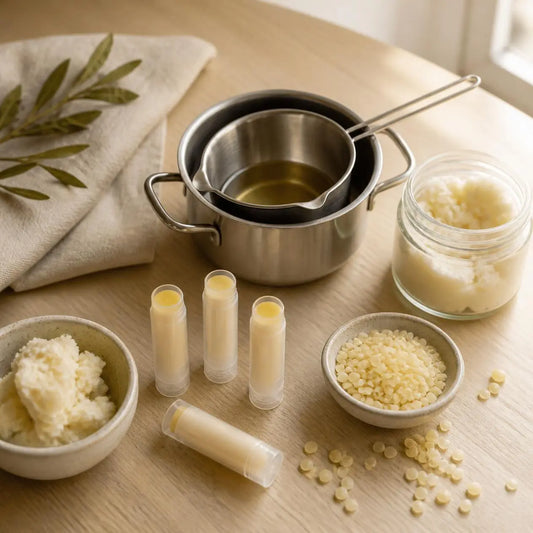 How to Make Lip Balm at Home - cubicle lb
