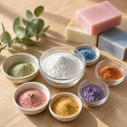 How to Color Soap Safely with Titanium Dioxide & Pigments - cubicle lb
