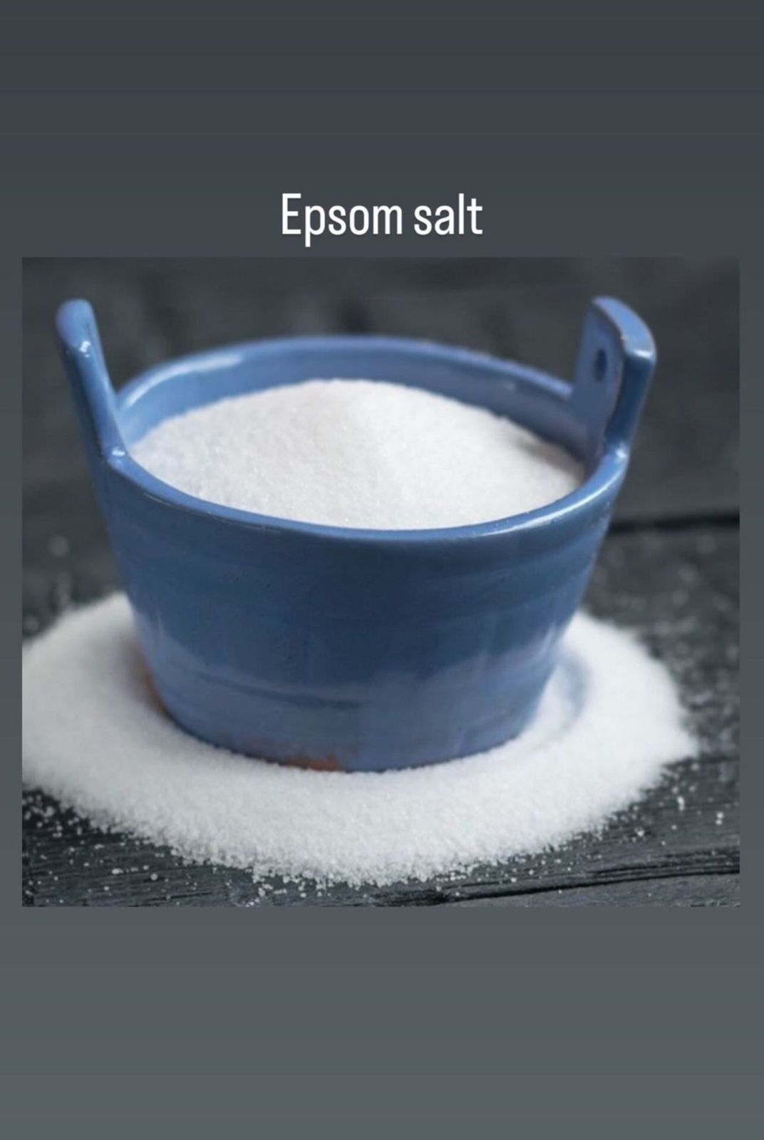 Epsom Salt