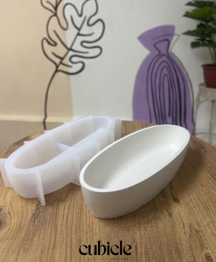 Long Oval Pot Mold