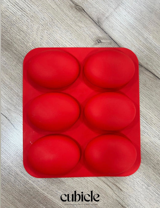 Oval Curved Soap Mold