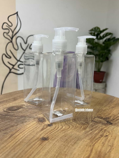 Square Pump Bottles
