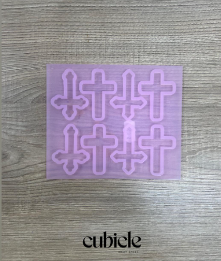 8pcs Asymmetric Cross Mold