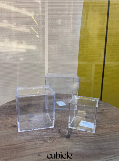Clear Acrylic Plexy Boxes for Packaging | Cubicle LB