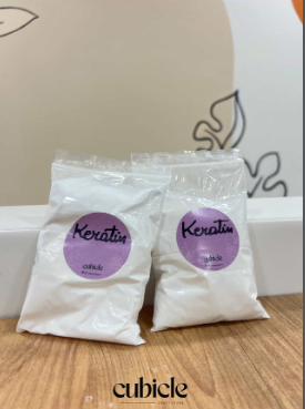 Cubicle Powder Pure Keratin Powder for Hair & Skin Care | Cubicle LB