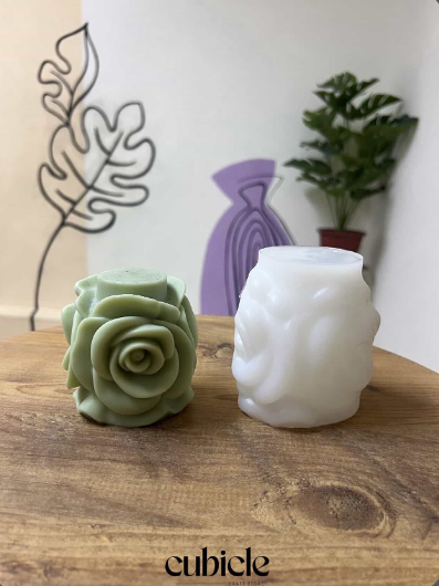 3d-flower-candle-mold Standard - Cubicle LB
