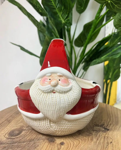 Santa Ceramic Basket cubicle lb 2