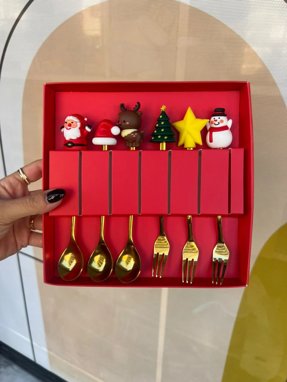 Christmas Cutlery Set – 6 Pieces cubicle lb