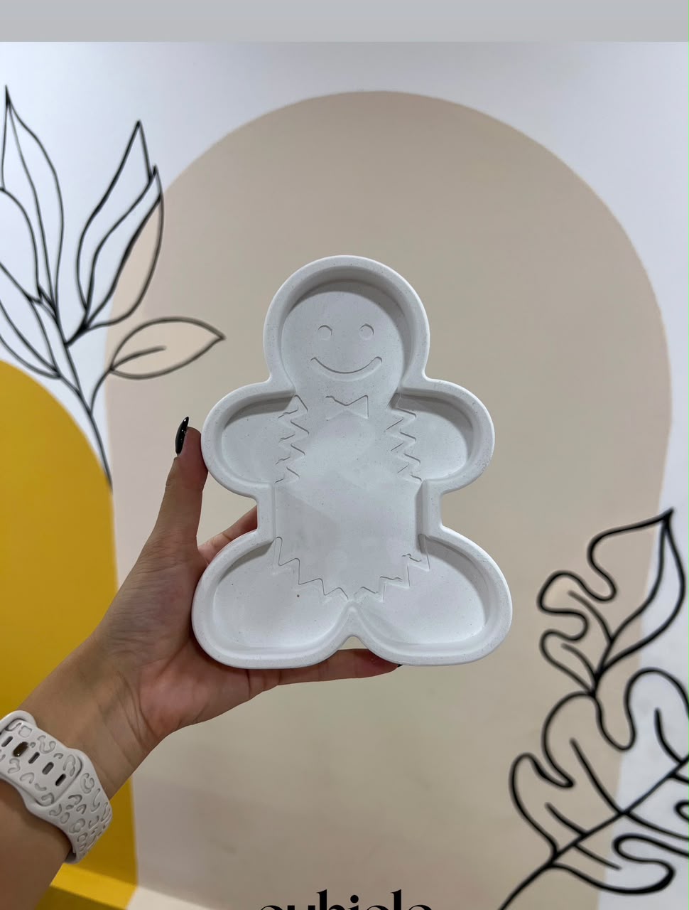 Gingerbread Tray cubicle lb