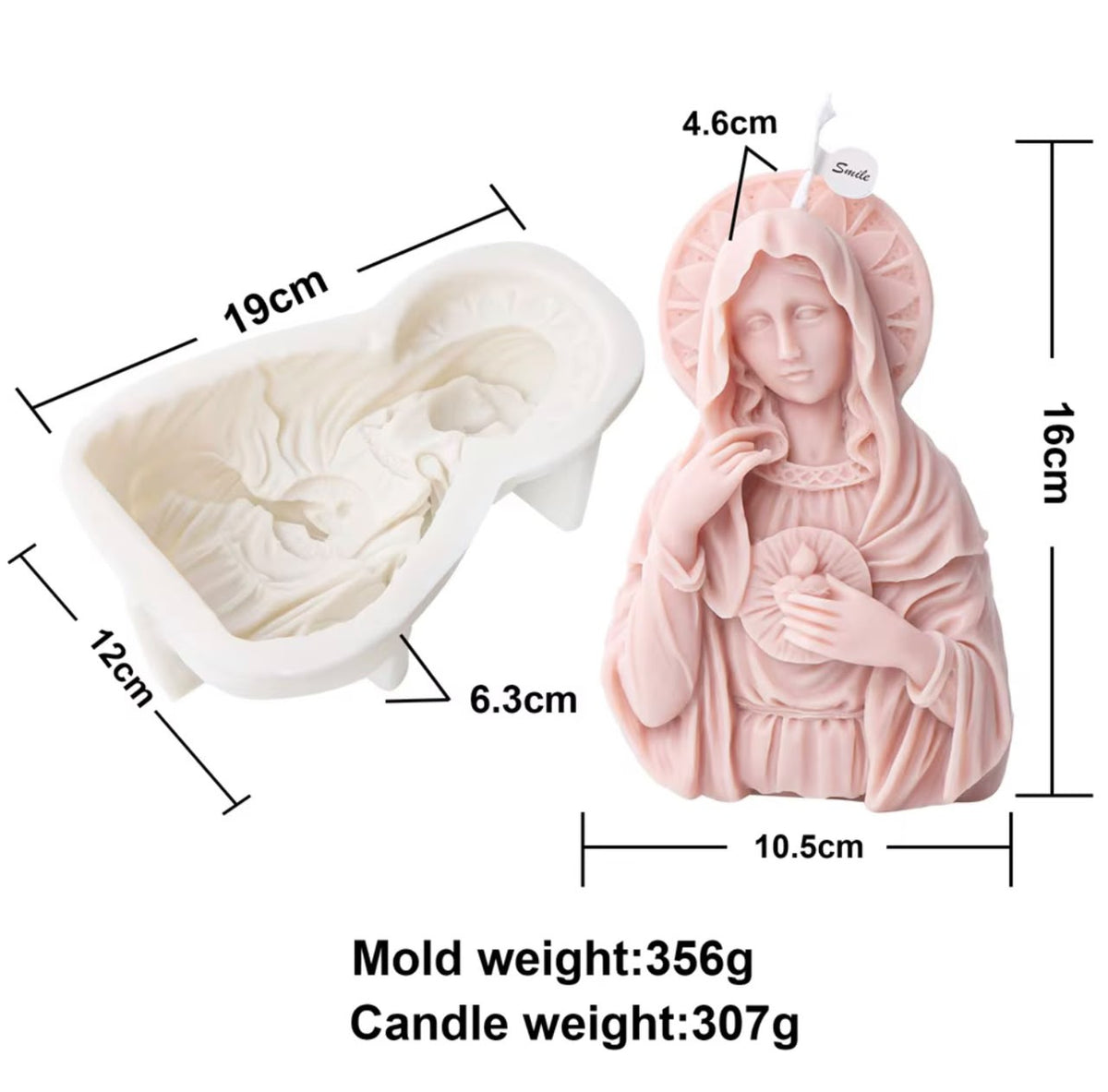 Holy Mary Mold Cubicle LB